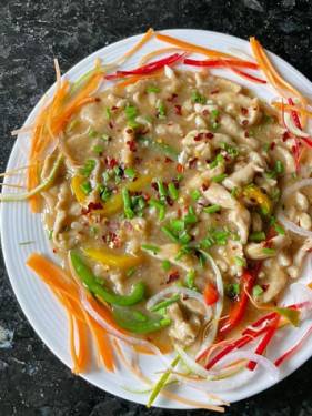 The Shredded Chicken In Hunan Sauce (Gravy)