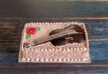 Chocolate Violin Cake [500 Grams]