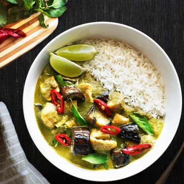 Curry Al Pollo Verde Tailandese