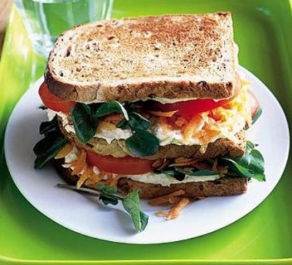 Veg. Club Sandwich