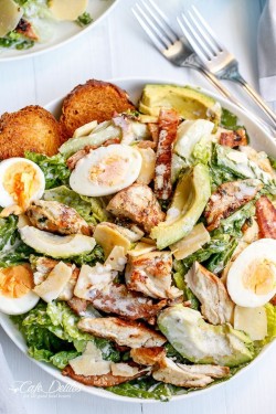 Caesar's Chicken Salat