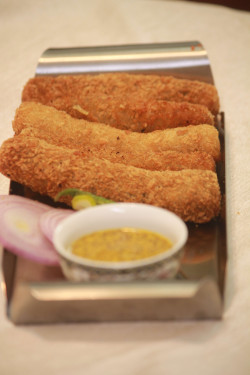 Bhetki Bekti Fish Finger Fry, Bengali Style 4 Pieces