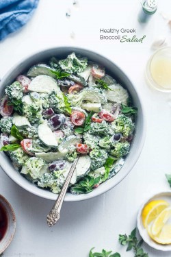 Green Goddess Broccoli Salade