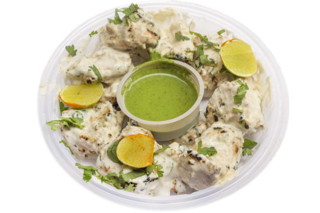 Town Special Chicken Malai Tikka Kebab [3 Pieces]