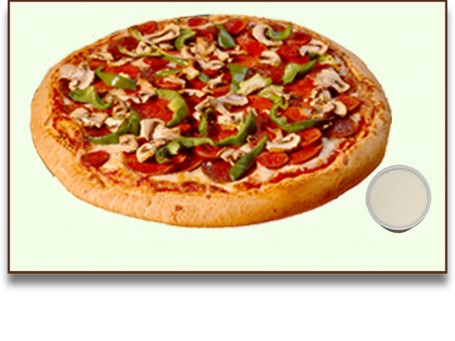 -Pizza Jumbo Z Serem Sezonowym Ø