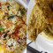 Aloo Biryani[750Ml] With Chicken Masala (2Pcs) Raita