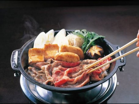 Sukiyaki Rindfleisch