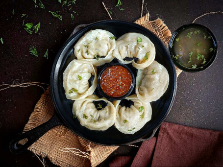 Darjeeling Steam Momo Chicken 6 Pcs