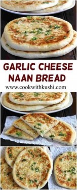 Cheese And Garlic Naan