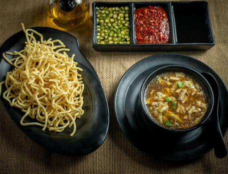 Oriental Manchow Soup Chicken