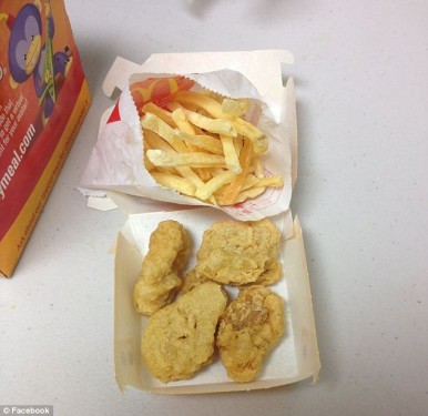 Nuggetsy Z Kurczaka Posiłek Dla Dzieci