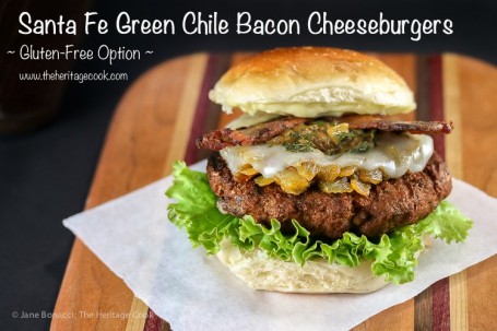 Grøn Chili Cheeseburger