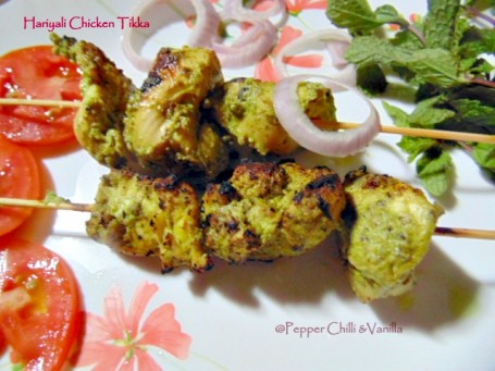 Kurczak Hariyali Kebab