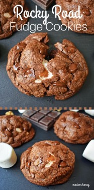 4 Double Chocolate Cookies