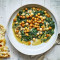 Roasted Aubergine and Chickpea Dhal (ve, n)