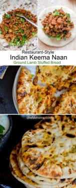 Kurczak Keema Naan