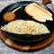 Bread With Masala Omelet And Hash Brown Breakfast