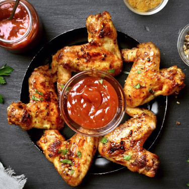 Spicy Chicken Wings (6Pc)