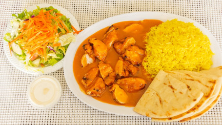 7. Chicken Curry Combo