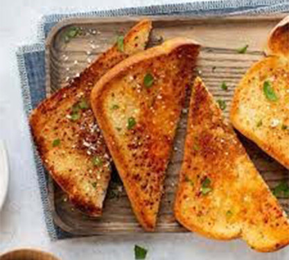 Plain Garlic Bread With Bread