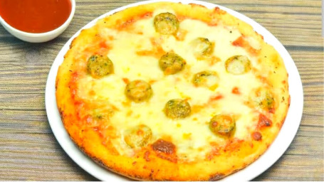 Regular Chicken Sausage Pizza (7