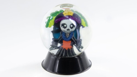 Day Of The Dead Lady Iii Rose Globe