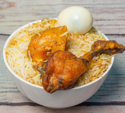 Kolkata Egg Chicken Biryani