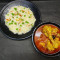 Veg Fried Rice With Ghar Ka Chicken