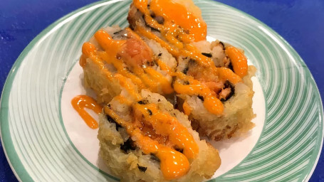Spicy Salmon Rolls (4 Pieces)