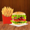 Chicken Burger Crispy Fries