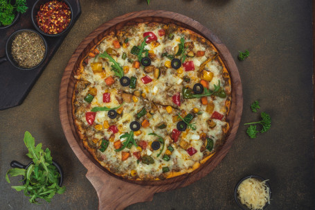 12 Grilled Vegetable Pesto Pizza