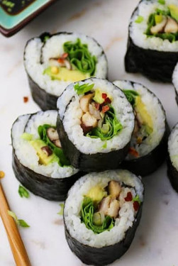 Spicy Mushroom Maki 4Pcs