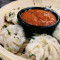 Chicken Hot Steamed Gyoza Momos [5 Pieces]