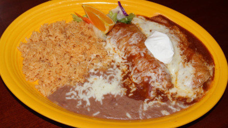 12. Red Enchiladas