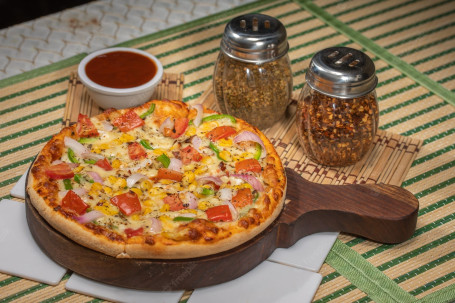 8 Chicken Pizza With Sweet Corn