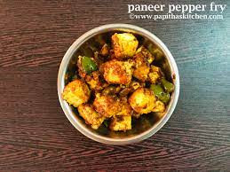 Paneer Pepper Fry [8Pcs]