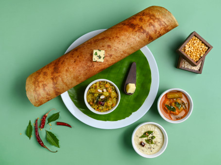 Butter Plain Masala Dosa