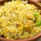 Alu Biryani With Chicken Chaap