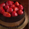 Chocolate Belgian strawberry Cake (1lb)