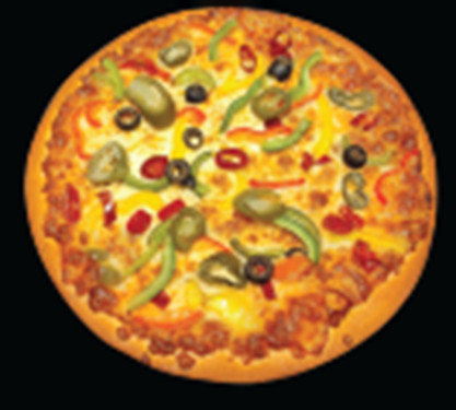 Pizza Cu Crustă Subțire Exotică Cu Cinci Condimente (Mare)