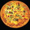 Pizza cu crustă subțire exotică cu cinci condimente (mare)