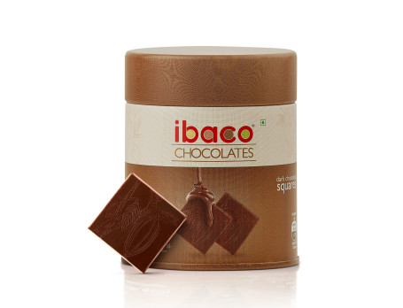 Ibaco Vierkant Chocolade Puur