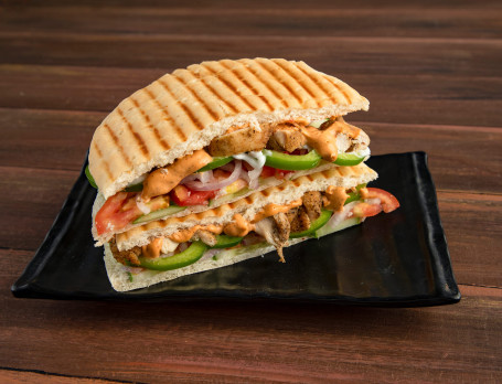 Mint Mayo Chicken Panini