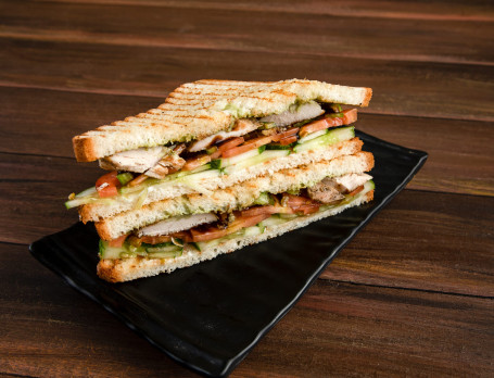 Grilled Classic Paneer Mint Mayo Sandwich