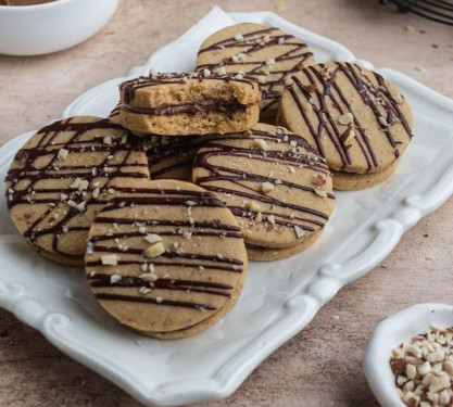 Hazelnut Nutella Cookie Pie