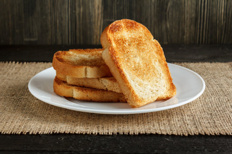 Plain Bread Toast [4 Pcs]