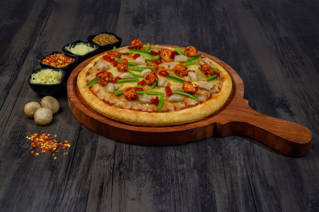 Large Chicken Barbeque Pizza