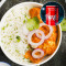 Butter Chicken With Rice Cold Drink Combo