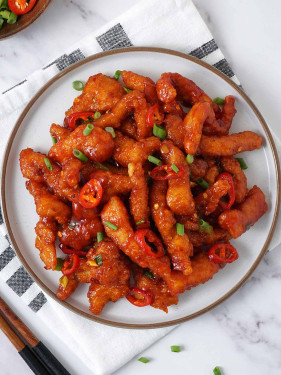 Crispy Chilli Chicken [8 Pieces]