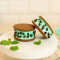 Mint Chocochip Icecream Sandwich (1Pc)